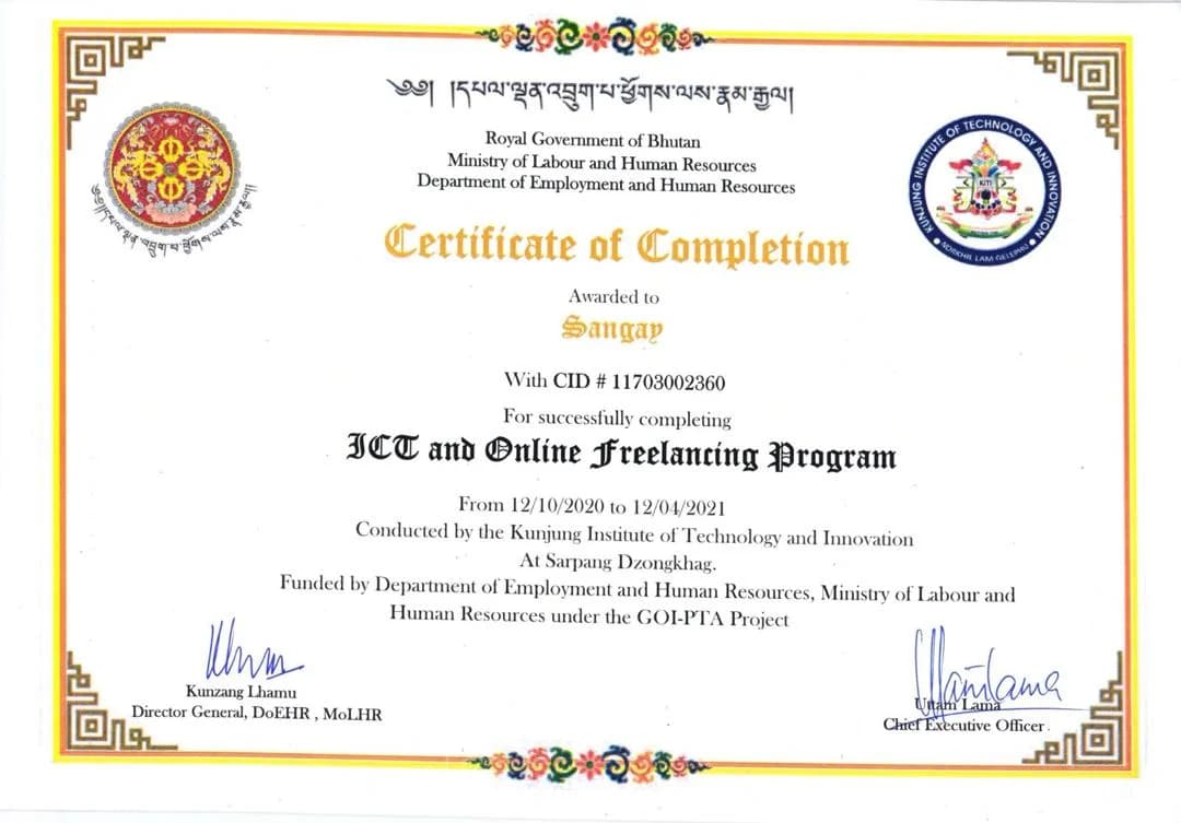 ICT Online Freelancing Program