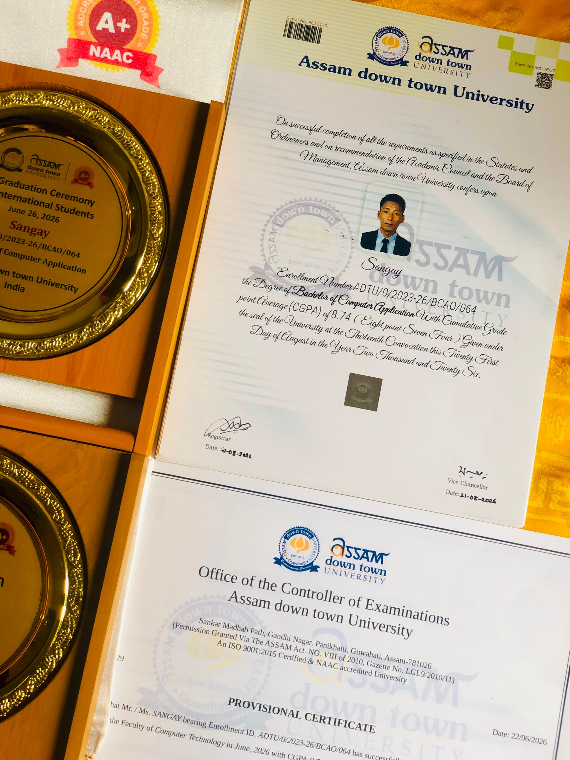 Degree Certificate 1