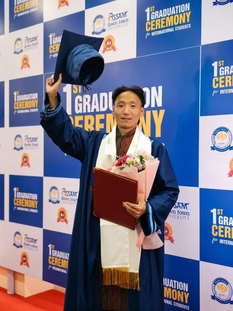 Graduation Celebration with Cap